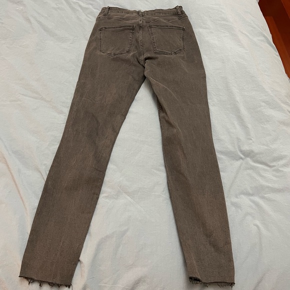 Zara black Ripped skinny jeans - Picture 2 of 4